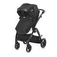 Combi Stroller ADRIA with footcover BLACK